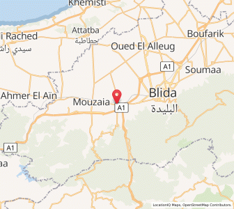 Carte : Chiffa, Blida