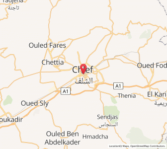 Carte : Chlef
