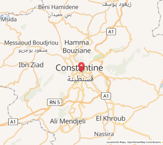 Carte : Constantine