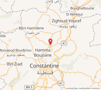 Carte : Didouche Mourad, Constantine