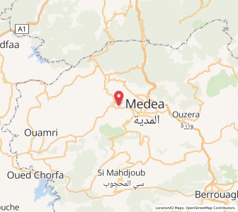 Carte : Draâ Esmar, Médéa