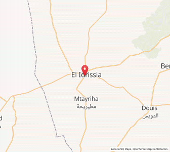Carte : El Idrissia, Djelfa
