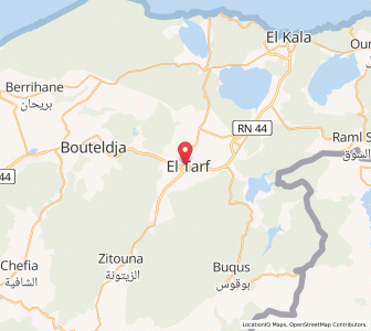 Carte : El Tarf
