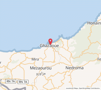 Carte : Ghazaouet, Tlemcen