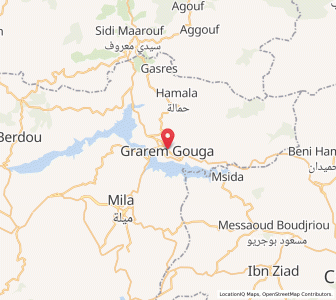 Carte : Grarem, Mila
