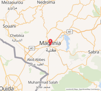 Carte : Maghnia, Tlemcen