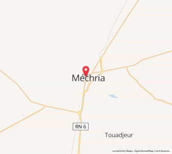 Carte : Mecheria, Naâma