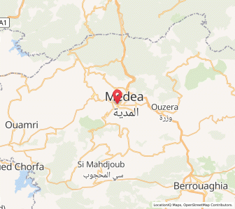Carte : Médéa