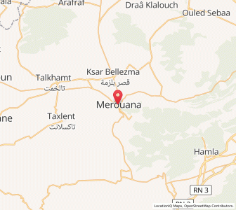 Carte : Merouana, Batna