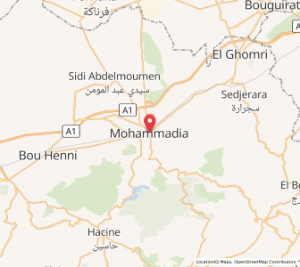 Carte : Mohammadia, Mascara
