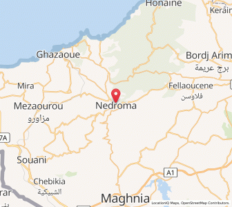 Carte : Nedroma, Tlemcen