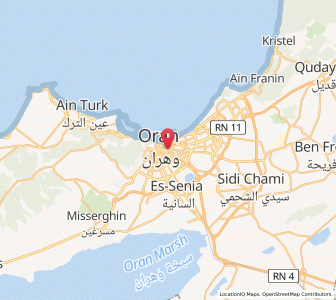 Carte : Oran