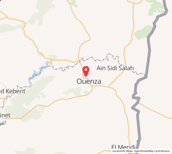 Carte : Ouenza, Tébessa