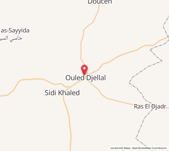 Carte : Ouled Djellal