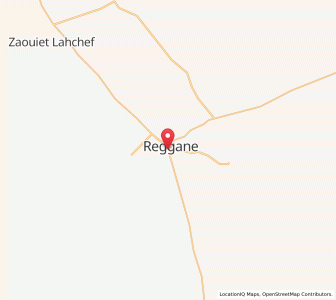 Carte : Reggane, Adrar