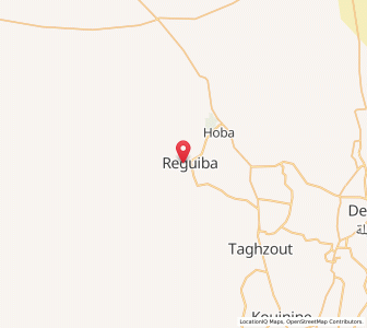 Carte : Reguiba, El Oued