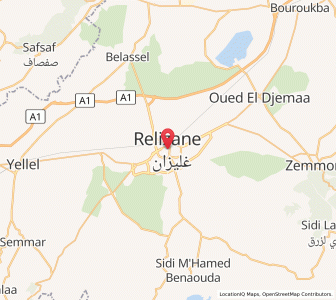 Carte : Relizane