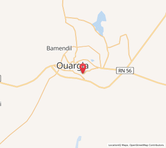 Carte : Rouissat, Ouargla