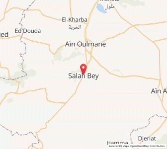 Carte : Salah Bey, Sétif
