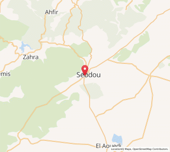 Carte : Sebdou, Tlemcen