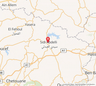 Carte : Sidi Abdelli, Tlemcen