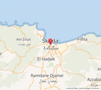 Carte : Skikda