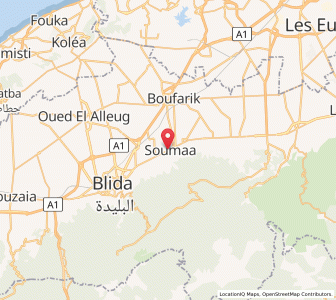 Carte : Souma, Blida