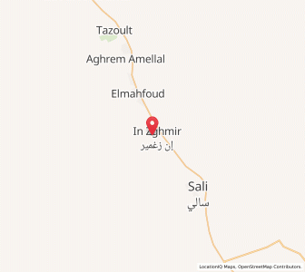 Carte : Tilouline, Adrar