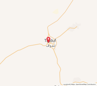 Carte : Tindouf