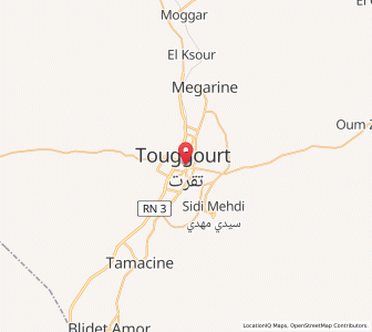 Carte : Touggourt
