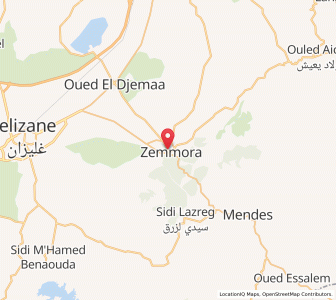 Carte : Zemoura, Relizane