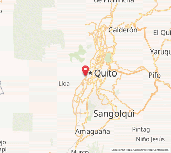 Carte : Quito, Pichincha