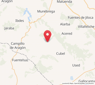 Map of Abanto, Aragon