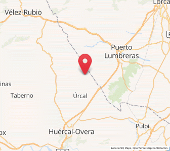 Map of Abejuela, Andalusia