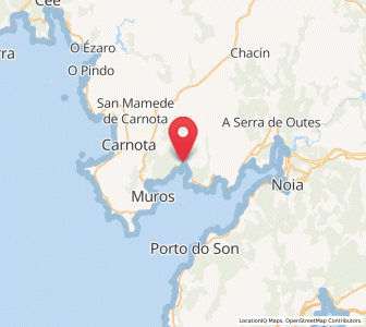 Map of Abelleira, Galicia