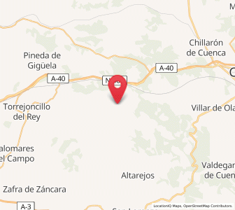 Map of Abia de la Obispalía, Castille-La Mancha