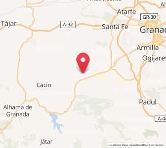 Map of Ácula, Andalusia