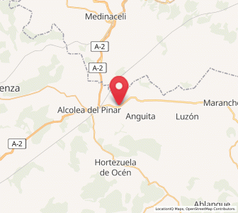 Map of Aguilar de Anguita, Castille-La Mancha