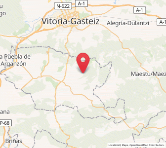 Map of Aguillo, Castille and León