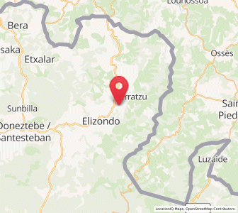 Map of Aintzialde, Navarre