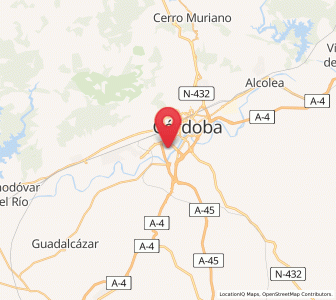 Map of Alameda del Obispo, Andalusia