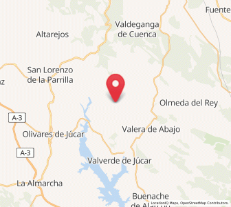 Map of Albaladejo del Cuende, Castille-La Mancha
