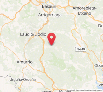 Map of Albizuelexaga, Basque Country