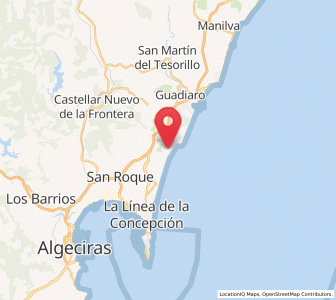 Map of Alcaidesa, Andalusia