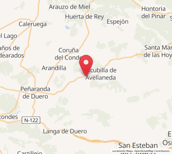 Map of Alcoba de la Torre, Castille and León