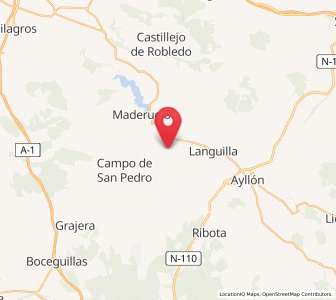 Map of Alconada de Maderuelo, Castille and León
