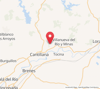 Map of Alcornocalejo, Andalusia