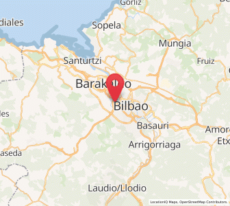 Map of Aldai, Basque Country