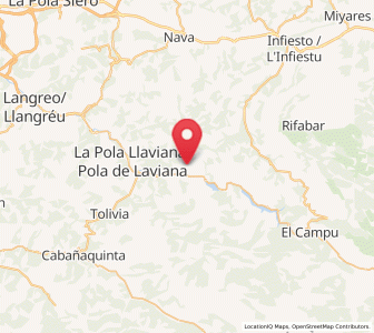 Map of Aldea, Asturias