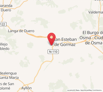 Map of Aldea de San Esteban, Castille and León